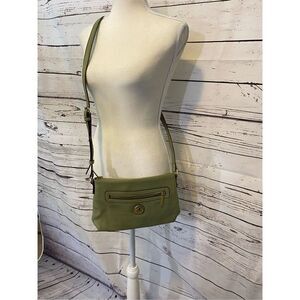 Tiangello Green Small  Crossbody Bag